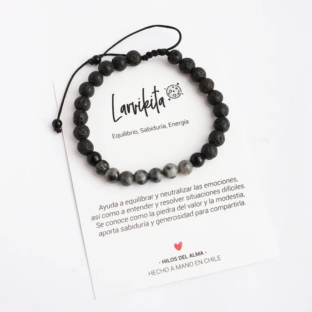 Pulsera Larvikita - Hombre
