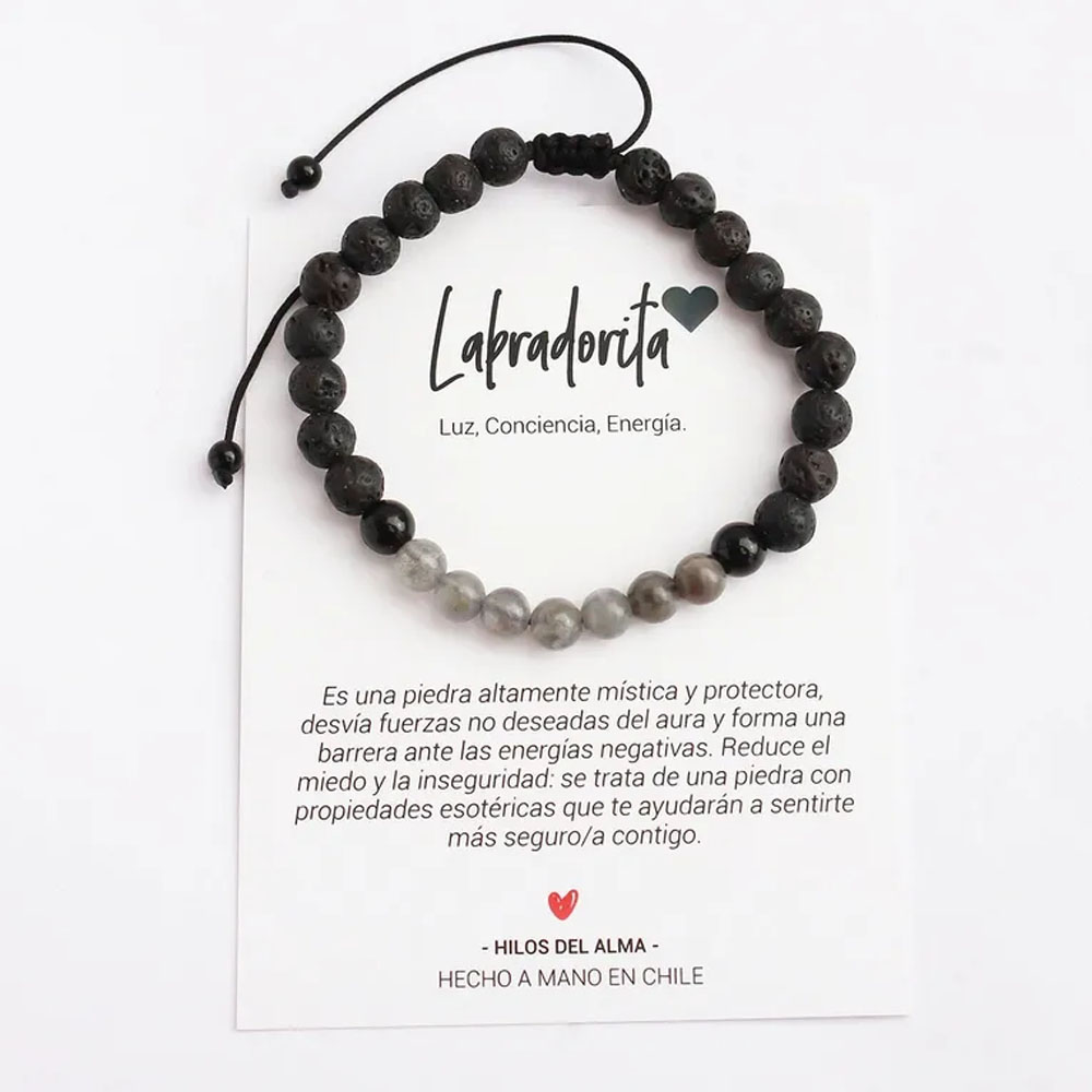 Pulsera Labradorita Hombre