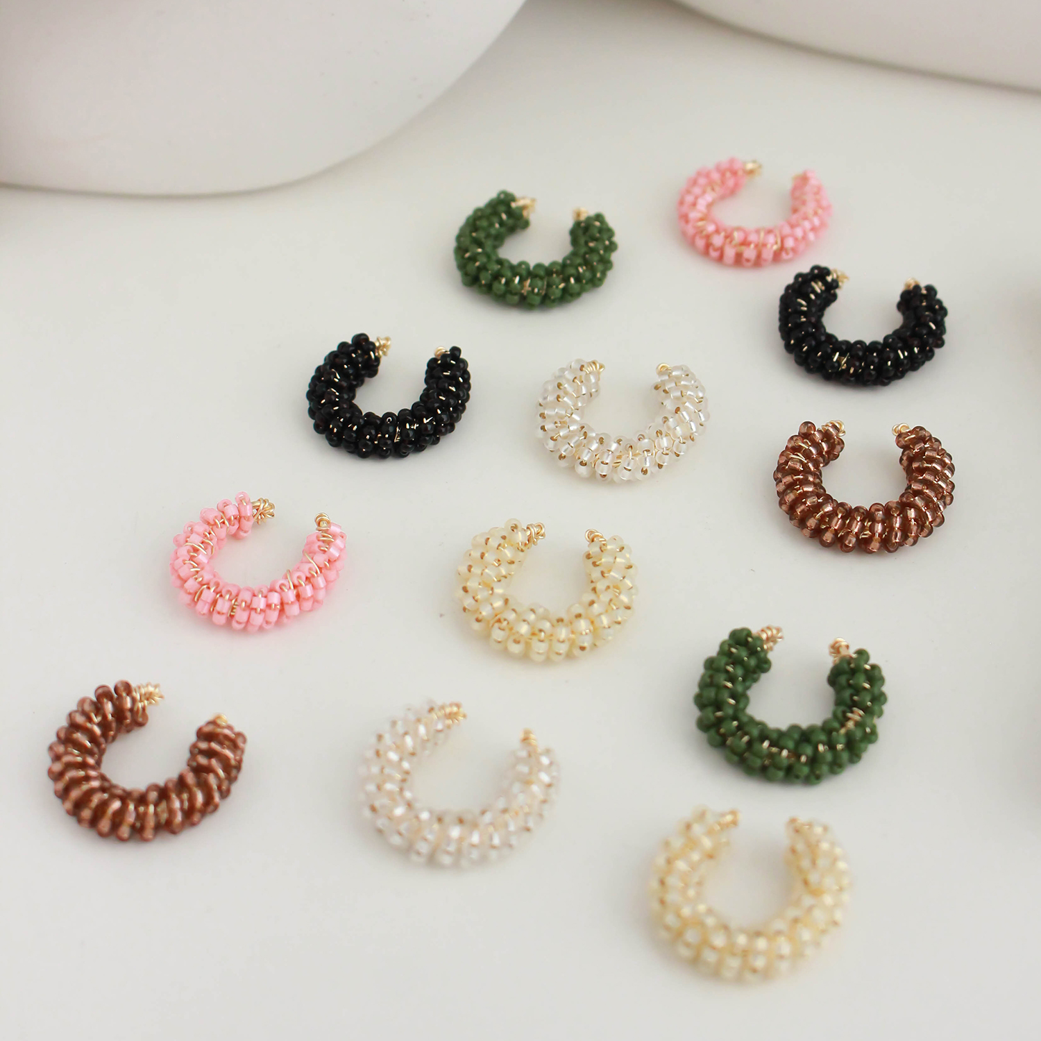 Ear cuffs - Tejidos