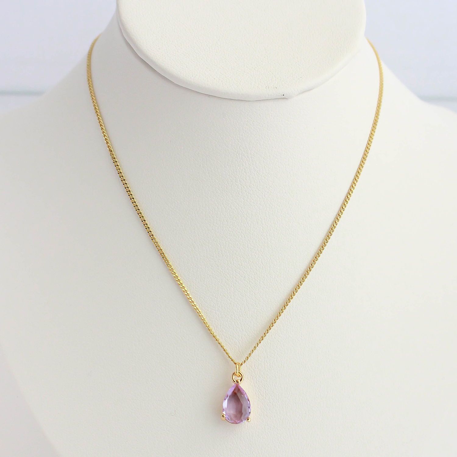 Collar gota - Morado
