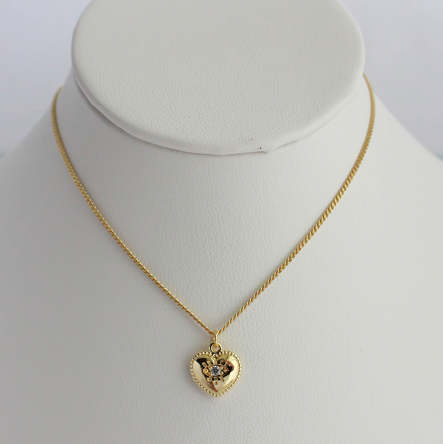Collar - Ojo corazón pequeño