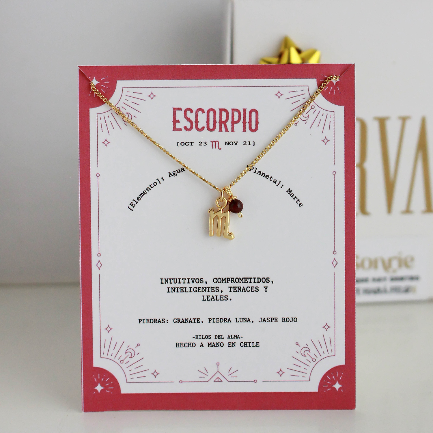 Collar Signo - Escorpio