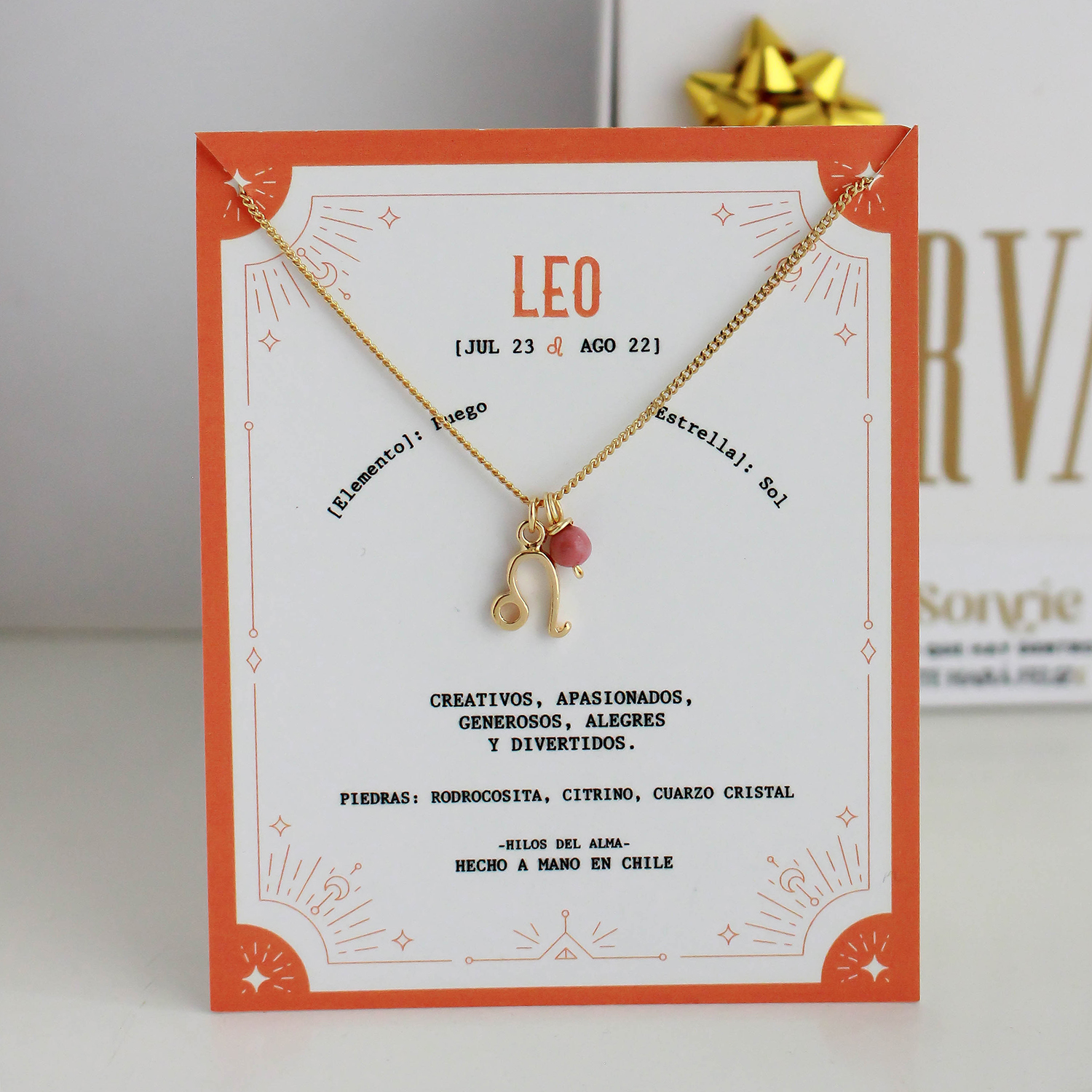 Collar Signo - Leo