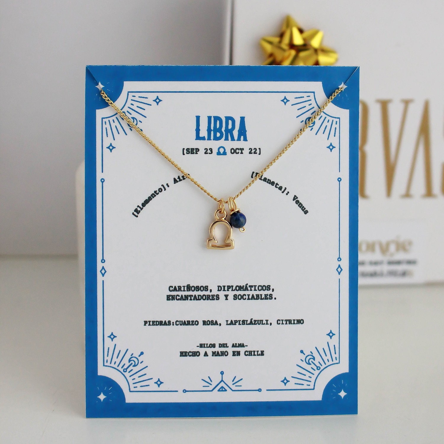 Collar Signo - Libra