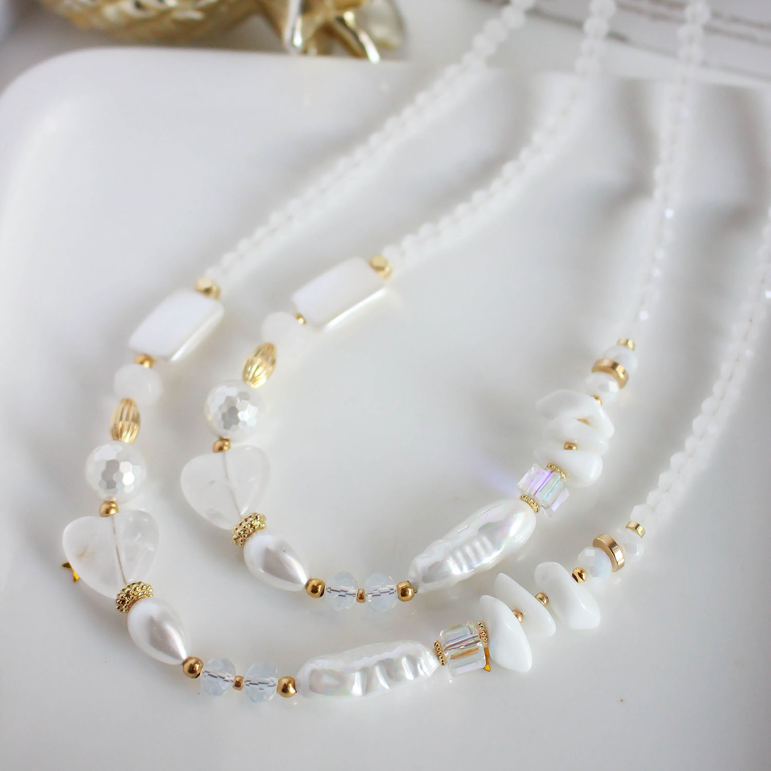 Collar maxi - Blanco