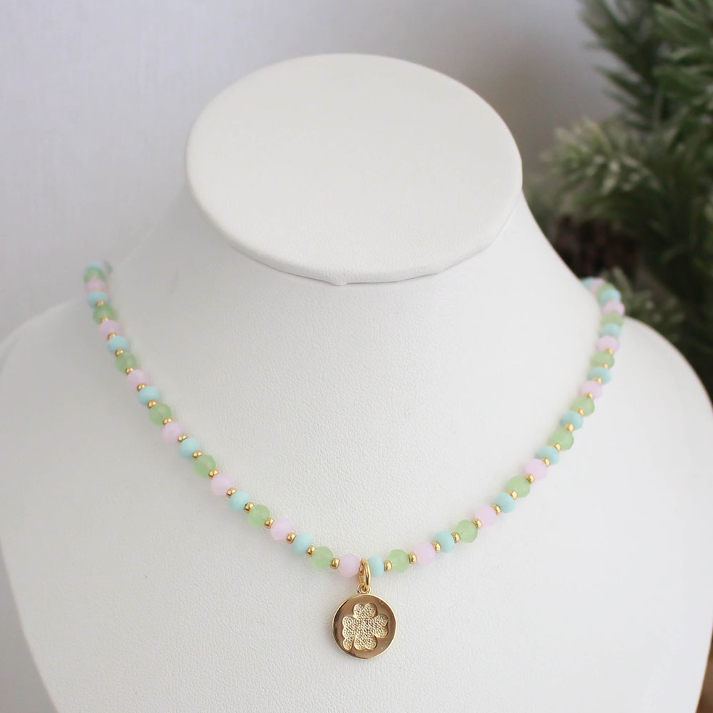 Choker - Tonos pasteles (Trebol)