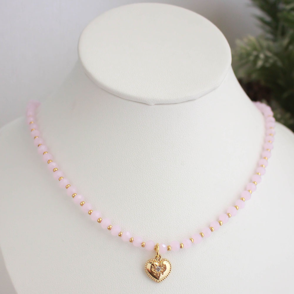 Choker - Rosado Corazón