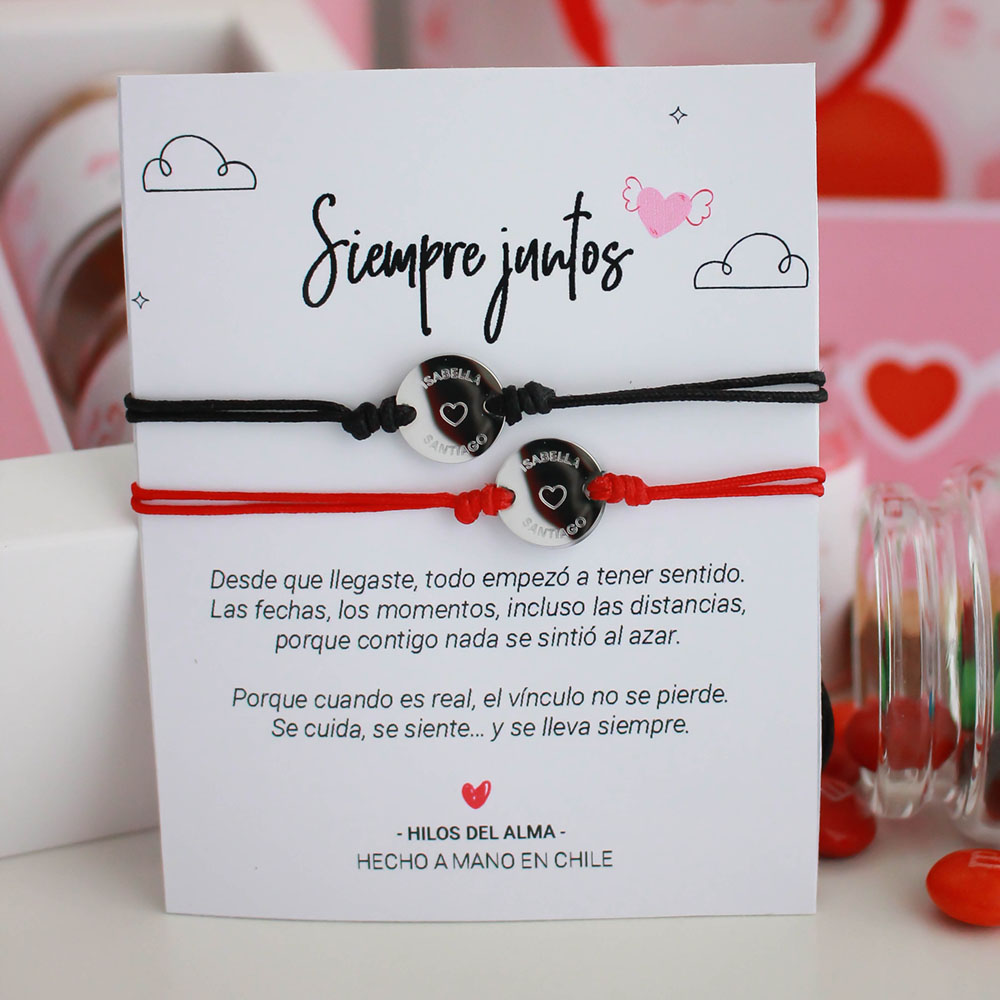 Box San Valentín - Siempre juntos (Nombres grabados)