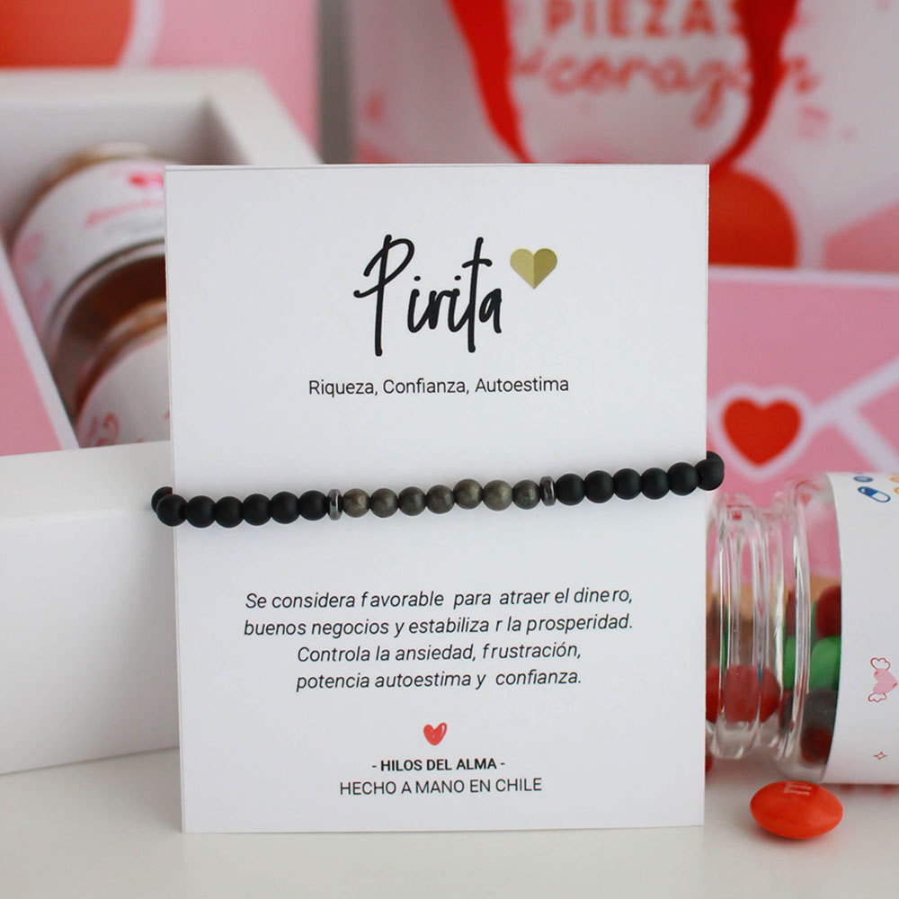 Box San Valentín - Pirita (Pulsera Unisex)