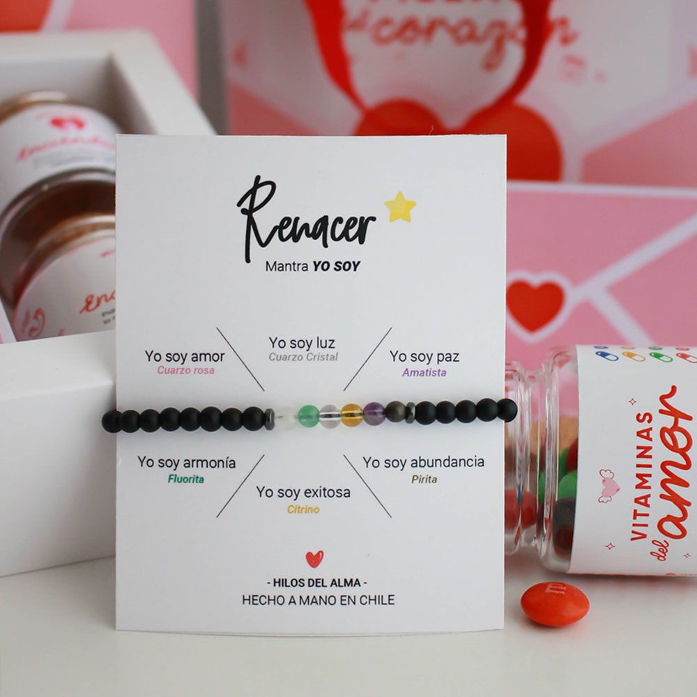 Box San Valentín - Renacer (Pulsera Unisex)