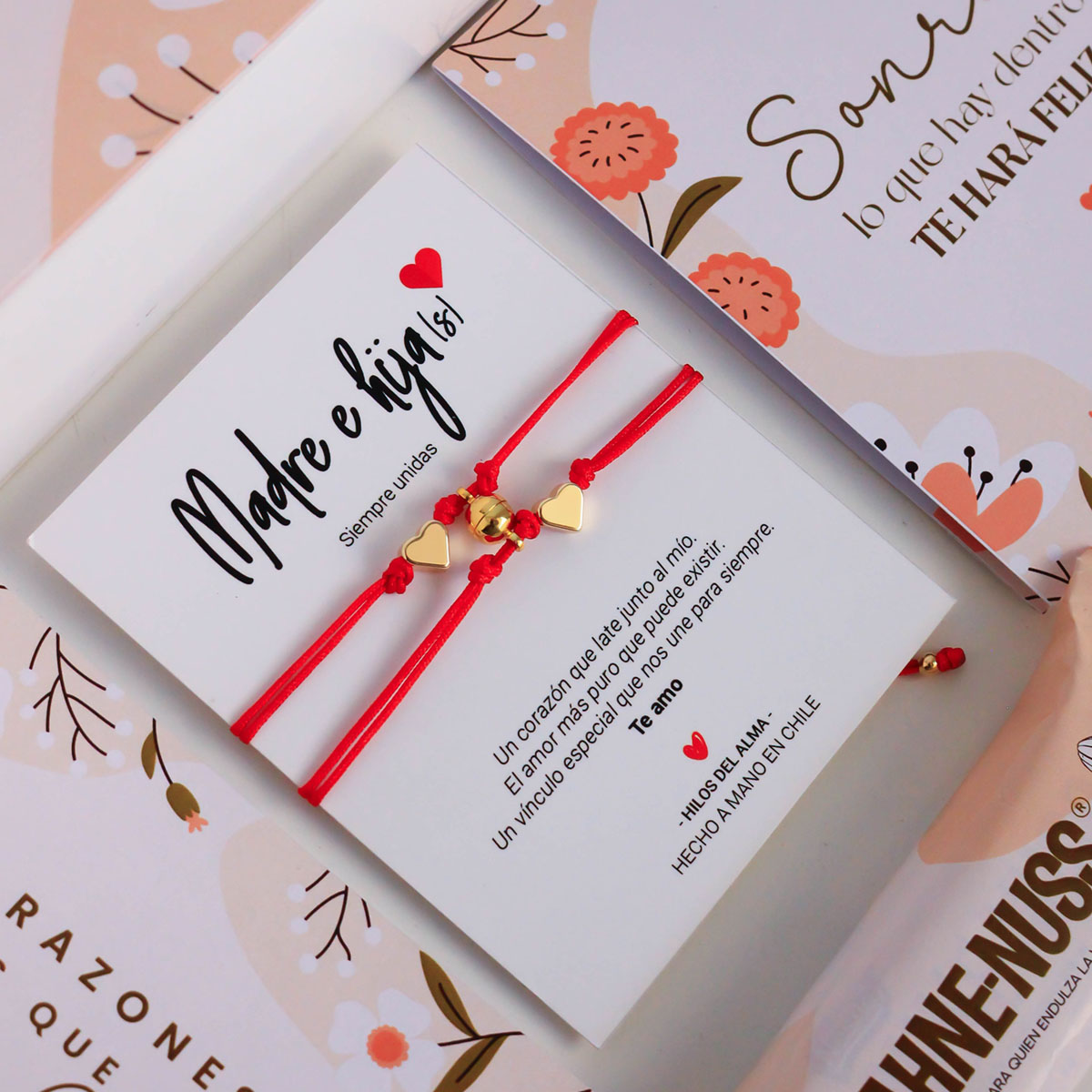 Box mamá - Pulsera madre e hija con iman