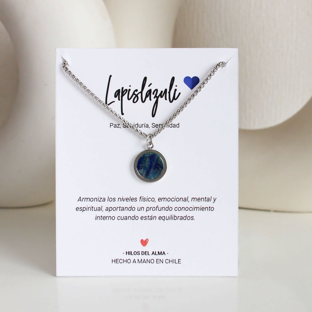 Cadena hombre - Lapislazuli