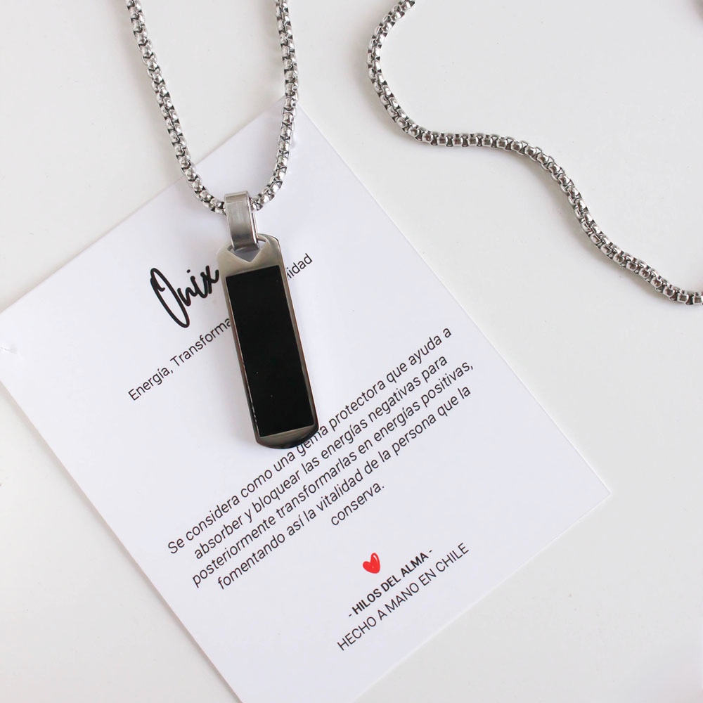 Cadena pendiente / Hombre - Onix